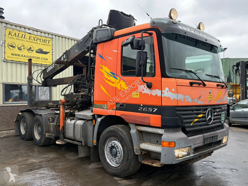 جرار Mercedes 2657 V8 6x4 EPS 3 Pedals Full...