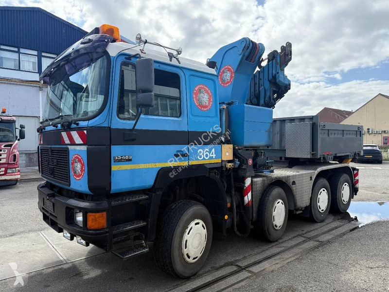 Traktor MAN 33.463 8X4 + 62 EFFER CRANE - 6X...