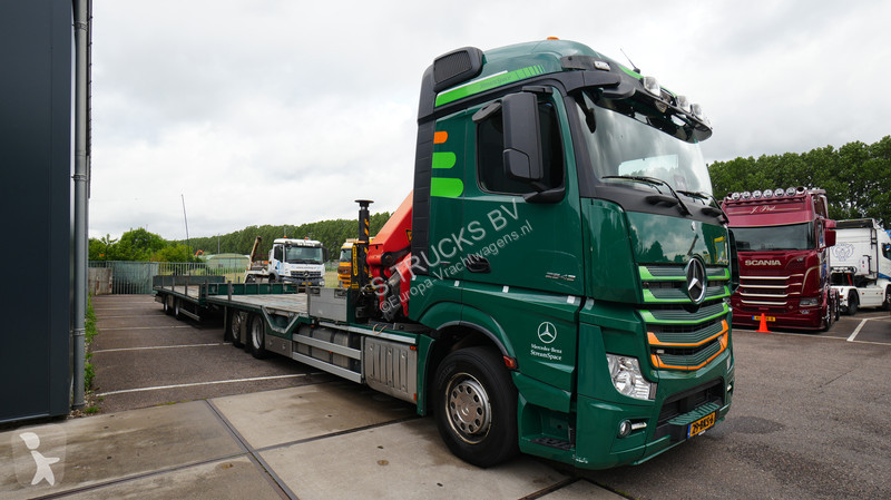 جرار Mercedes 2542 6x2 machine/car transport...