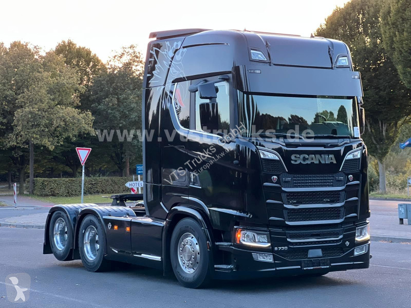 جرار Scania S730 V8 Vollluft, Retarder, iftachse