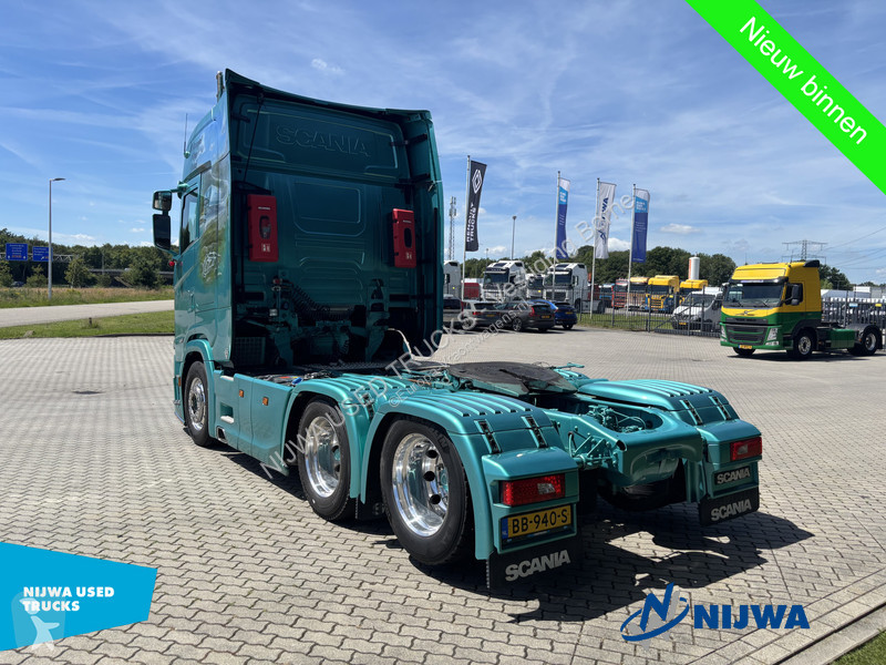 جرار Scania 660 6x2 howtruck V8 + chuifschotel