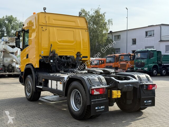 جرار Scania 450 XT 4x4 Euro 6 SZM Kipphydraulik...