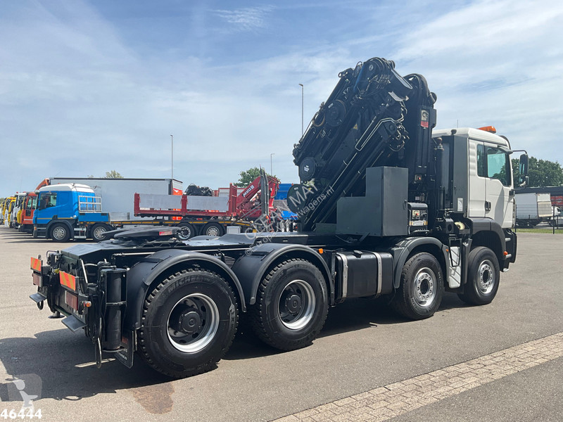 جرار MAN 41.363 8x4 Manual Full steel Hiab 80...