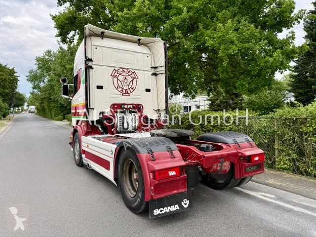 جرار Scania 520 V8 Topline/Standklima/etarder/Eu6