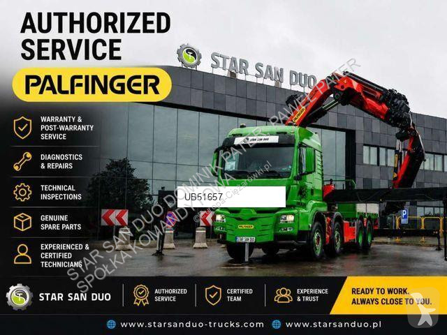Влекач MAN TGS 6x4 PALFINGER PK 23001 EH Crane...