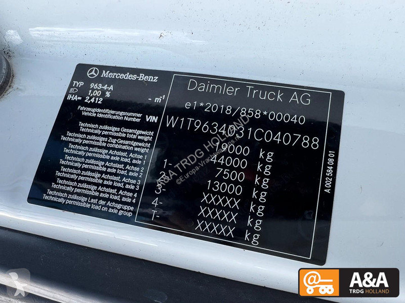 جرار Mercedes ACTROS 1845