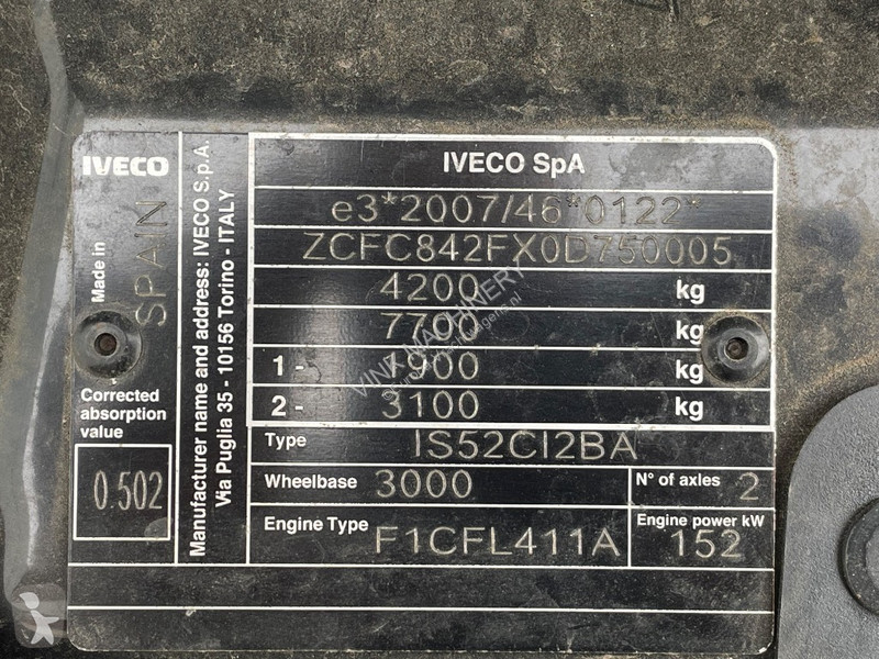 Iveco 21 40C van