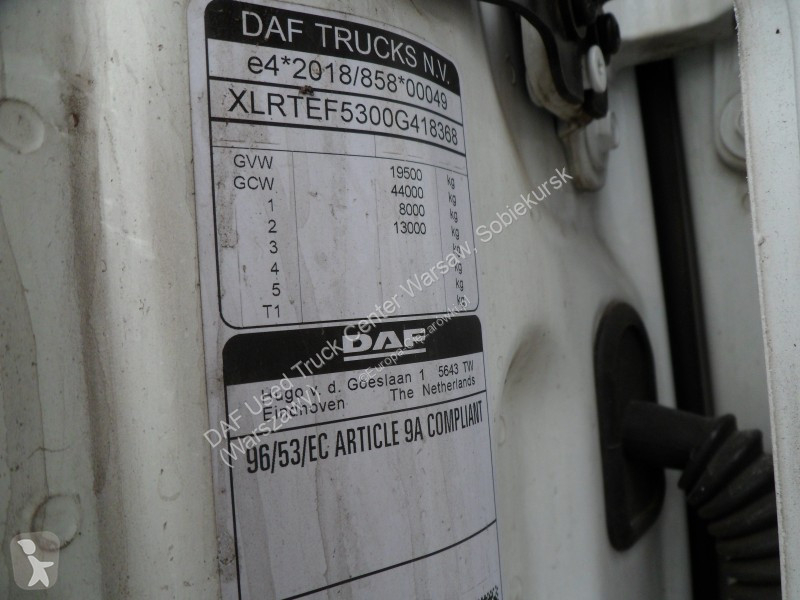 Tahač DAF n 480 FT 4X2