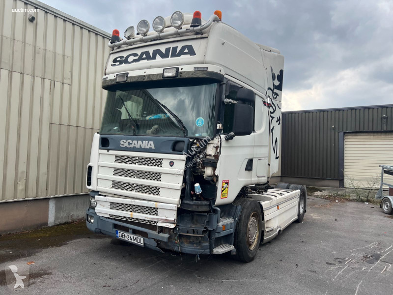Nyergesvontató Scania r124