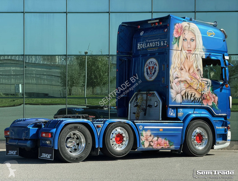 Тягач Scania R520 V8 EURO 6 KING FU AIR...