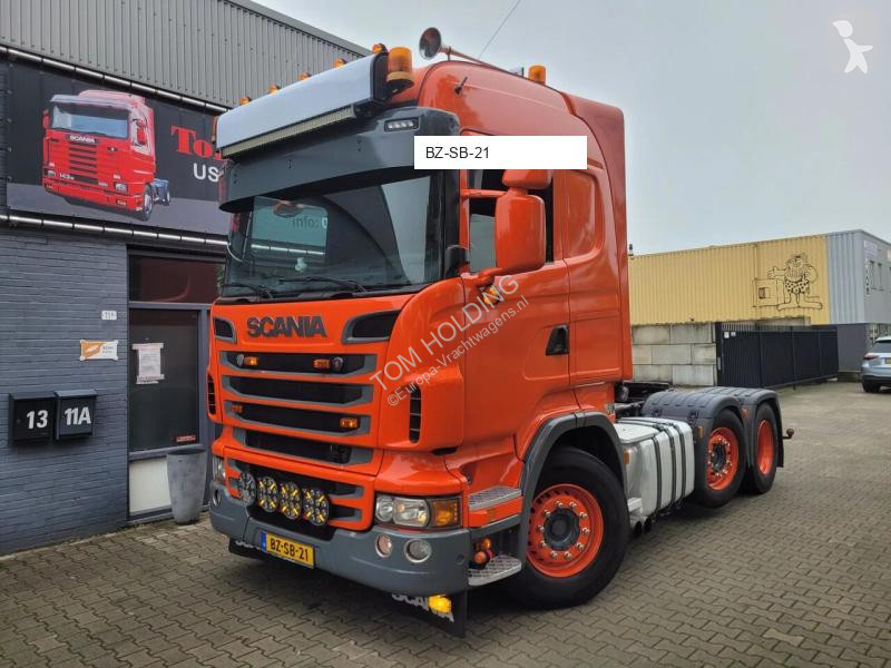 Tahač Scania R500 V8 N323 Twinsteer steel/air...