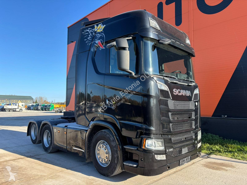 Tahač Scania S 580 6x2 RETARDER / DOUBE BOGIE