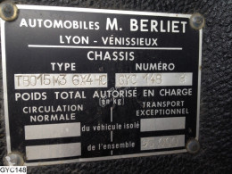Просмотреть фотографии Тягач Berliet TBO Manual, Steel suspension, Naafreductie, 3.5 d