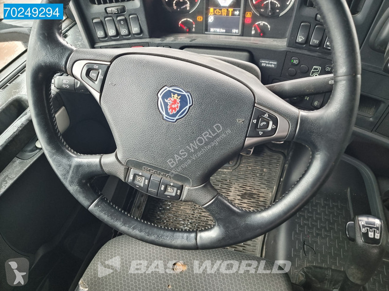 Traktor Scania 580 6X4 Holz Kran Diebolt D28...