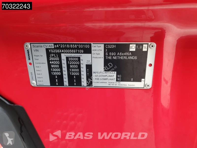 Trattore Stradale Scania S590 6X4 etarder...