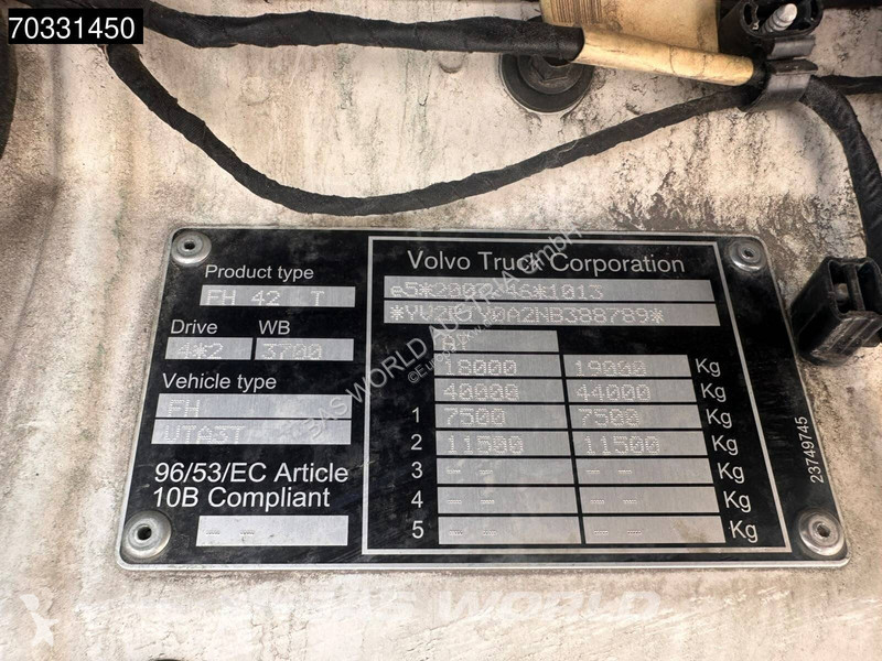 جرار Volvo FH 460 4X2 Globe Mega XL 2x Tanks...