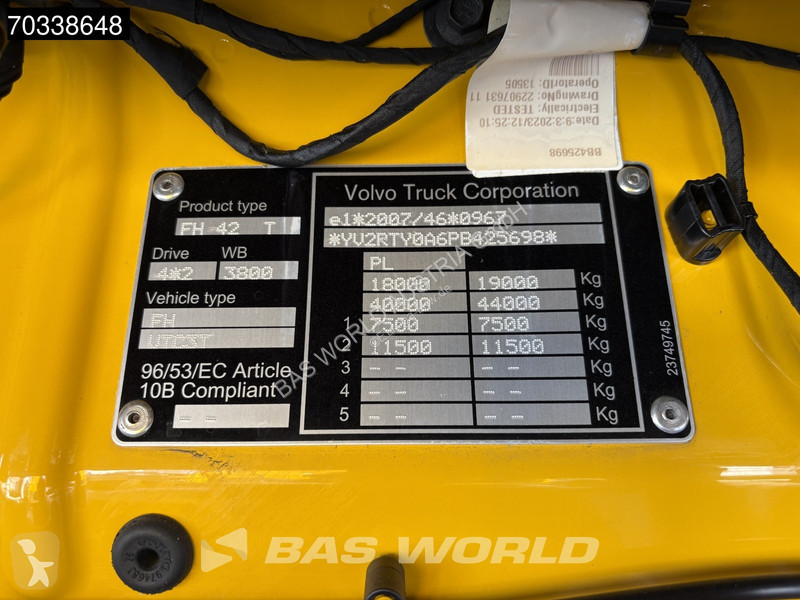 Traktor Volvo FH 460 4X2 Globe Mega 2x Tanks...