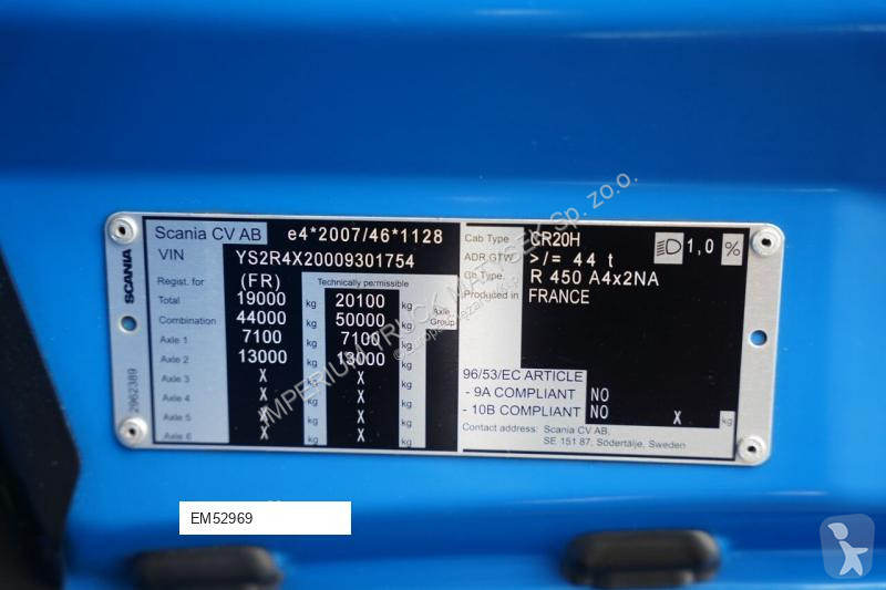 Tahač Scania R 450 / HYDRAULIKA / RETARDER / I-...