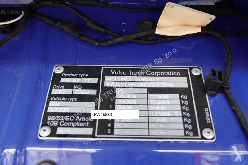 Traktor Volvo FH 500 /  6X2 /RETARDER BOOGIE /...