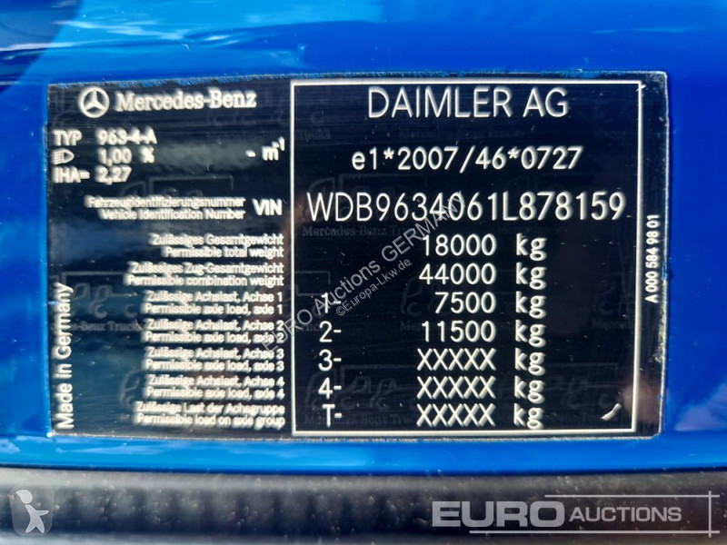جرار Mercedes ACTROS 1845
