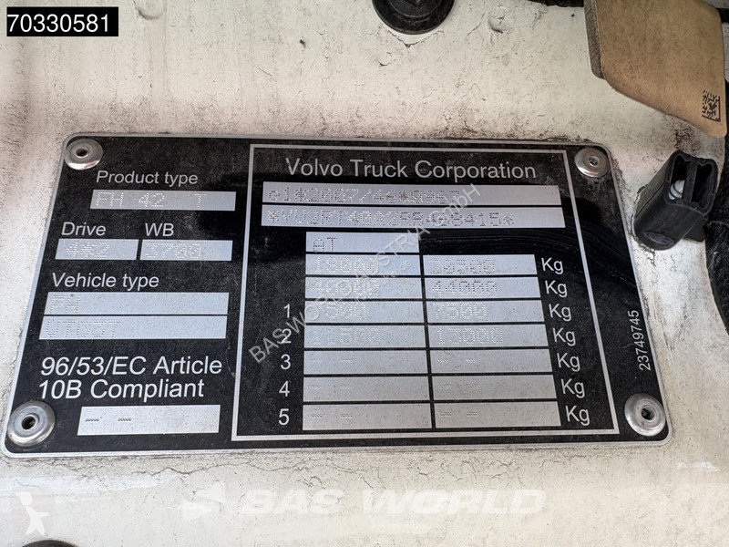 جرار Volvo 500 4X2 XL Retarder 2xTanks...