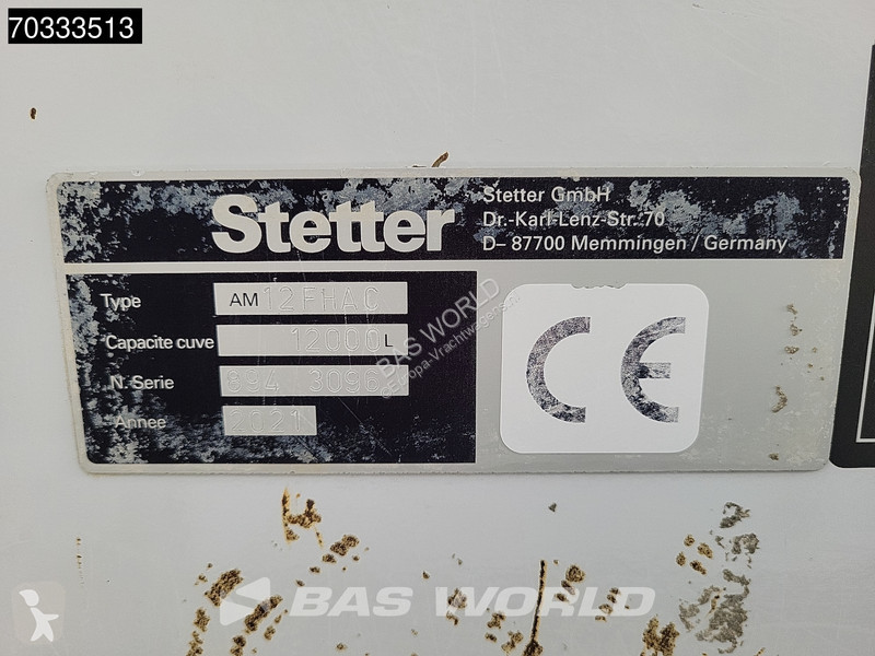 جرار Mercedes 1845 4X2 Concrete BPW 12m3...