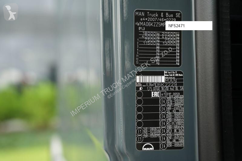 Тягач MAN TGX 18.510 / GX / RETARDER / I- PARK...