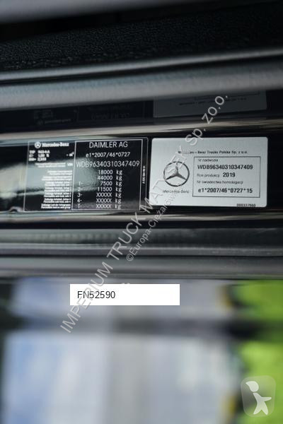 Влекач Mercedes ACTROS 1848 / GIGA SPACE / EURO 6