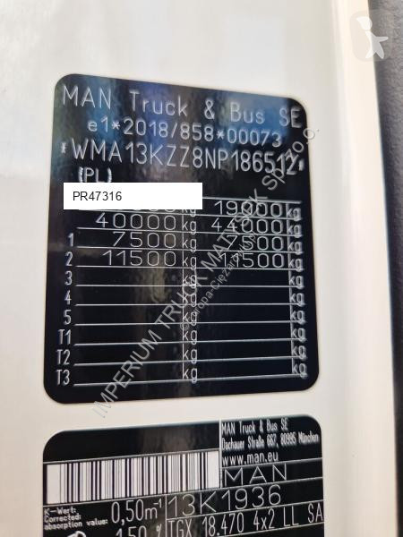 Cap tractor MAN TGX 18.470