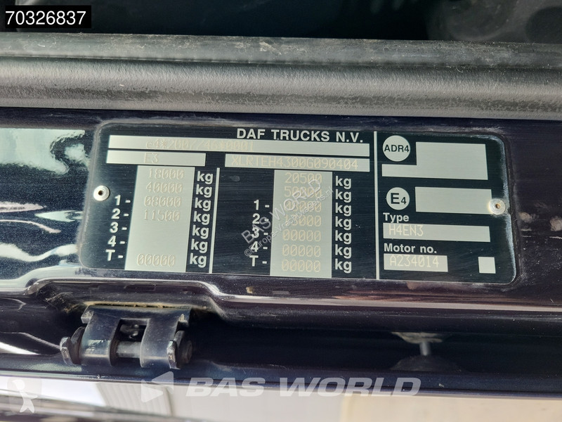 جرار DAF 510 4X2 Retarder SSC 2x Tanks...