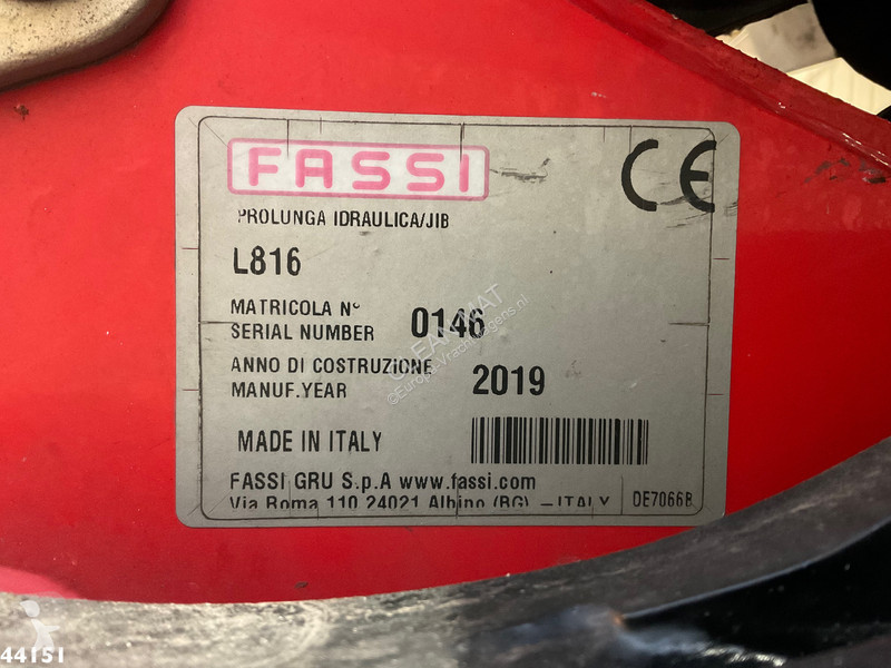Traktor Volvo Fassi 165 Tonmeter laadkraan +...