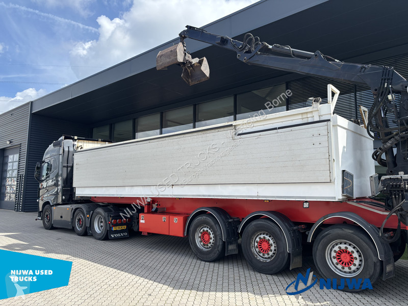 جرار Volvo 750 6x2/4 i.c.m. KWB P3 oplegger met...