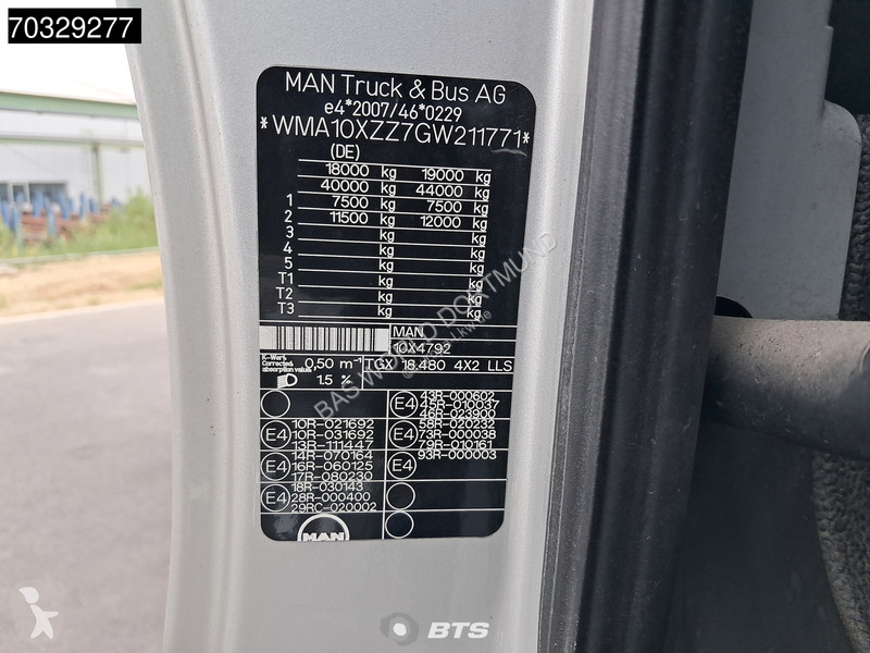 جرار MAN TGX 4X2 XXL Retarder ACC Standklima