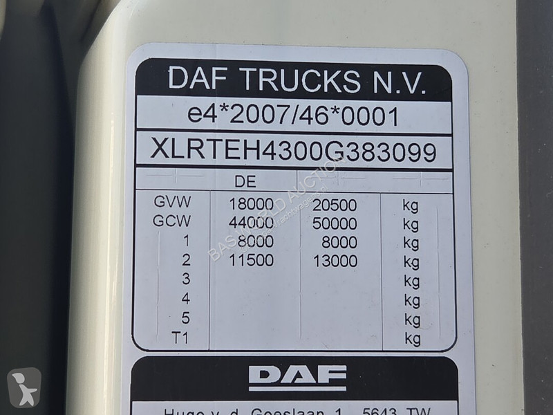 Nyergesvontató DAF 480
