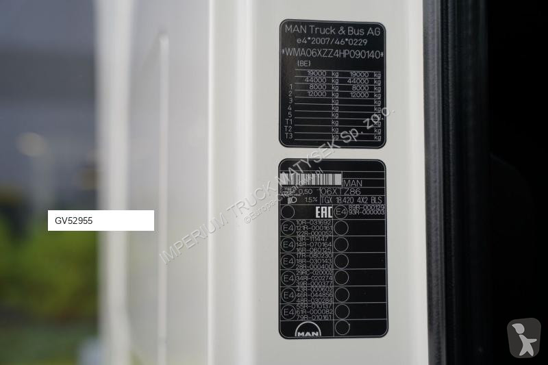 Tahač MAN TGX 18420 / HYDRAULIKA / EURO 6