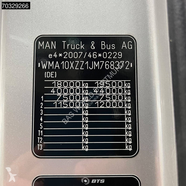 جرار MAN 18.500 4X2 XXL Retarder 2xTanks...
