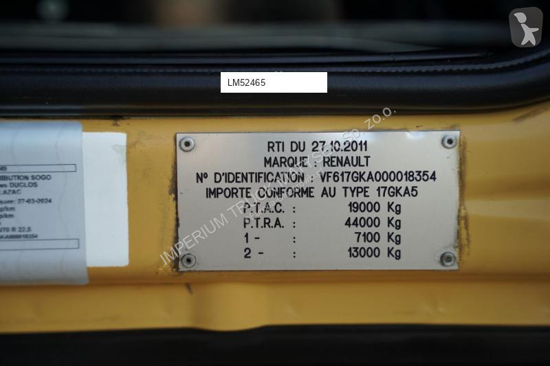 Тягач Renault MAGNUM 520