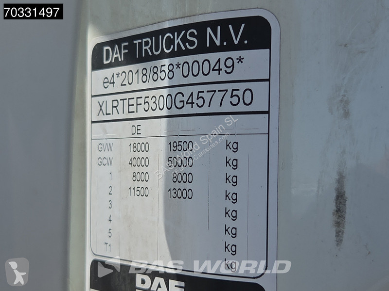 Cabeza tractora DAF + 530 4X2 Retarder 2x Tanks...