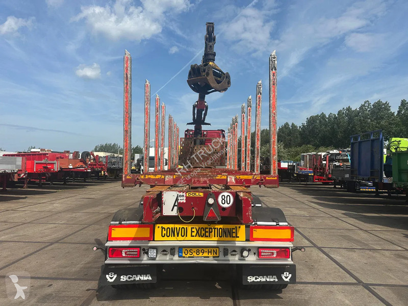 Traktor Scania S650 V8, EPSION S290 Z 96. DO...