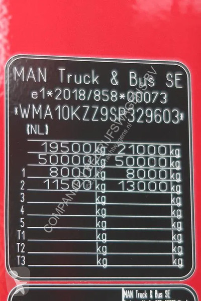 جرار MAN 18.560 NEW!  18.560 - D30 - ADR - Full...