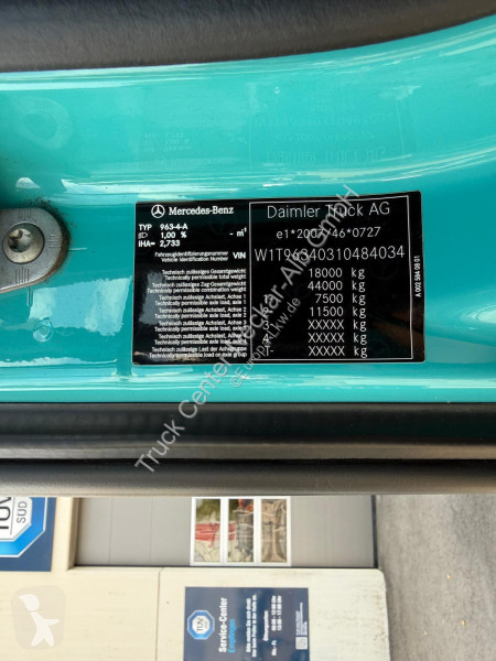 جرار Mercedes 1853 4x4 HAD Kipphydraulik...