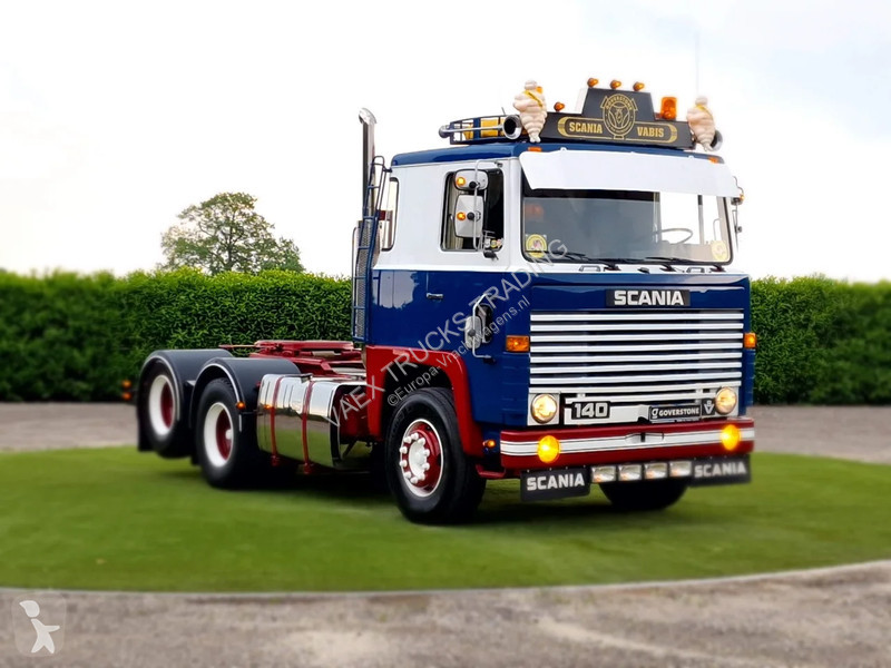 Traktor Scania LB V8 350 HP 6x2 Oldtimer -...