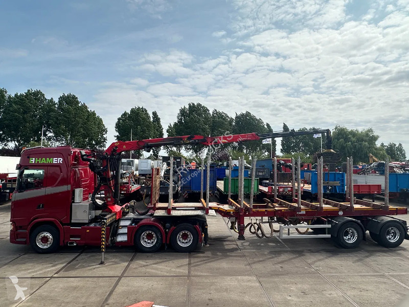 Traktor Scania S650 V8, EPSION S290 Z 96. DO...