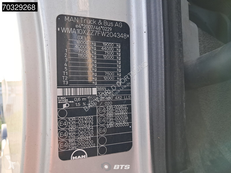 جرار MAN TGX 4X2 XXL Retarder 2xTanks Full-Air...