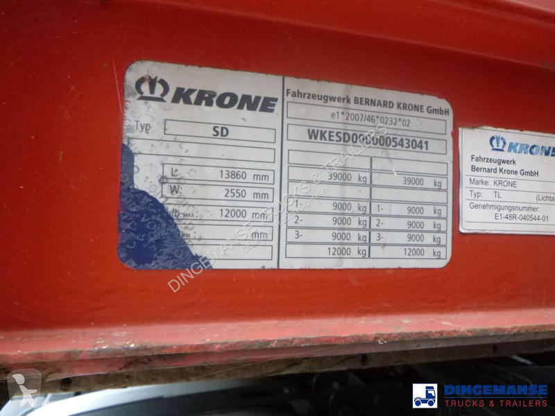 Cabeza tractora Volvo + Krone  460 6x2 Euro 6 +...