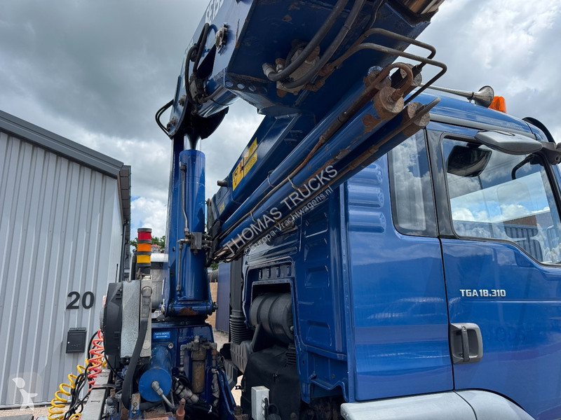 Tractor MAN 18.310, Crane Pesci SE155N/4,...