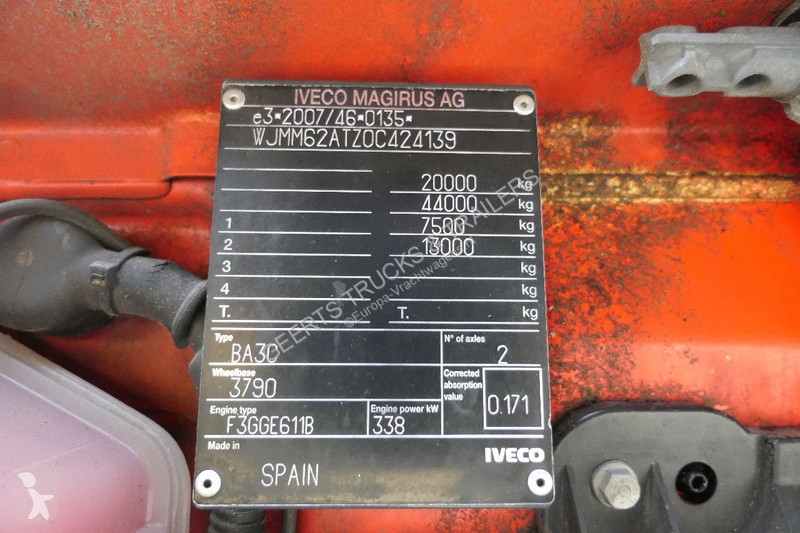 جرار Iveco 460 | Retarder | Alcoas | 612187Km |...