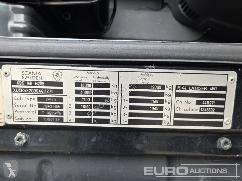 Tracteur Scania R144-460