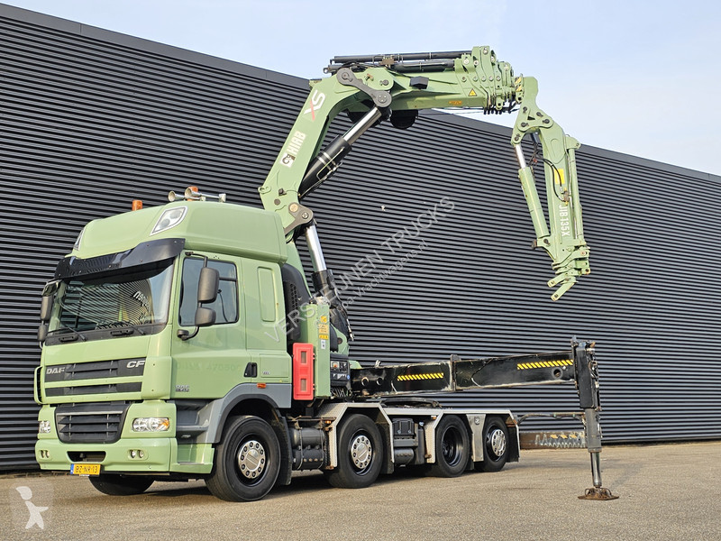 Tahač DAF 85410 / 8x2 / HIAB 70TM + JIB / KRAN...