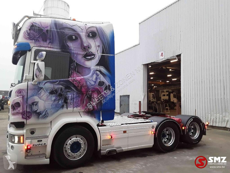 Traktor Scania 580 topline showtruck hydraulic